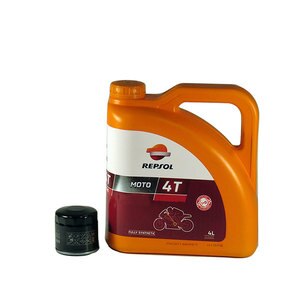 Kit schimb ulei REPSOL SINTETICO 10W40, HONDA CBR 919/929/954, 1996->2003, 147CP/150CP/152CP