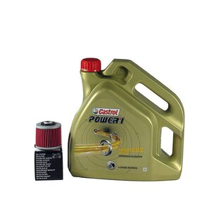 Kit schimb ulei CASTROL POWER 1 10W40, YAMAHA XT660Z , 2004->2019