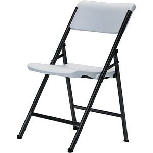 Scaun terasa NEWSTORM Morgan, otel, 47.2 x 53.5 x 83.7 cm, gri-negru