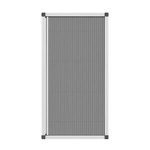 Plasa tantari plisee, alb, 100 x 100 cm