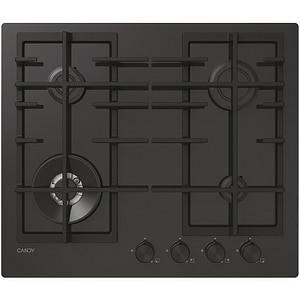 Plita incorporabila CANDY CVFG6BF4PB, Gaz, 4 arzatoare, Wok, negru