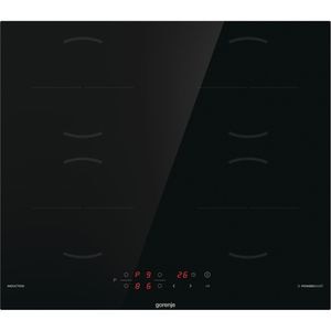 Plita incorporabila GORENJE GI6401BSCE, Inductie, 4 arzatoare, Touch Control, negru