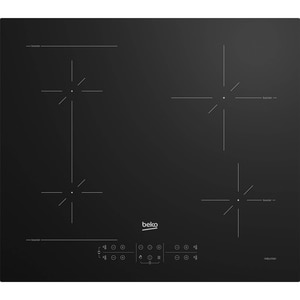 Plita incorporabila BEKO HII64200SFMT, Inductie, 4 arzatoare, Touch Control, negru
