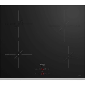 Plita incorporabila BEKO HII64401SMTX, inductie, 4 arzatoare, Touch Control, negru