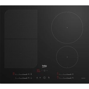 Plita incorporabila BEKO HII64791UFT, Inductie, 4 arzatoare, Touch Control, negru