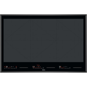 Plita incorporabila AEG IKE86688FB, Inductie, 6 arzatoare, Touch control, negru