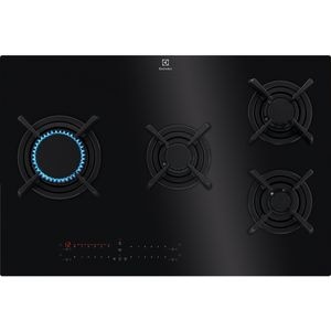 Plita incorporabila ELECTROLUX KGV8473IK, Gaz, 4 arzatoare, negru