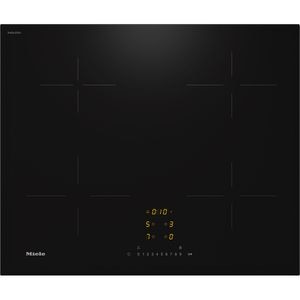 Plita incorporabila MIELE KM 7361 FL, Inductie, 4 arzatoare, Touch control, negru