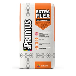 Adeziv pentru exterior Primus Extraflex, alb, 25 kg