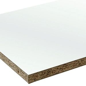 Placa PAL melaminat, 275 x 91 x 1.8 cm, alb