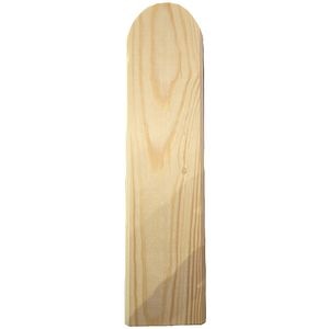 Scandura gard, 1500 x 100 x 20 mm, maro