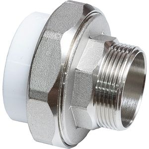 Racord olandez, filet exterior, 63 mm x 2", polipropilena