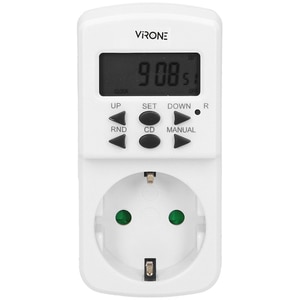 Priza programabila ORNO DT-2(GS), 1800W, 8A, alb