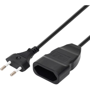 Prelungitor fisa HOME NV 12-5, 1 prize, 5m, Negru