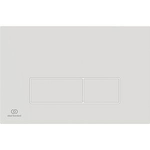 Clapeta actionare IDEAL STANDARD Oleas R0121AC, dubla actionare, alb