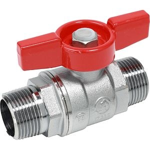 Robinet cu bila GIACOMINI, fluture, 1", alama