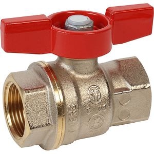 Robinet cu bila GIACOMINI, fluture, 1/2", alama