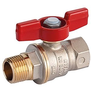 Robinet cu bila GIACOMINI, fluture, 1", alama