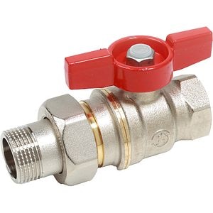 Robinet cu bila GIACOMINI, fluture, 1/2" x 1.2", alama