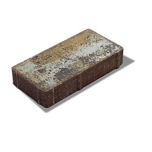 Pavaj dreptunghiular, bej cenusiu, 20 x 10 x 4 cm • Nardo
