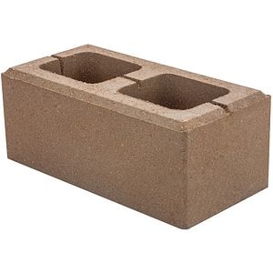 Bloc zid gard RIVAGO, 40 x 20 x 16 cm, beton, crem