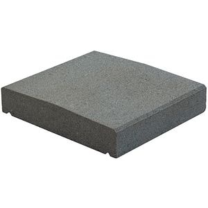 Dala capac gard RIVAGO, 23.5 x 27 x 5 cm, beton, gri