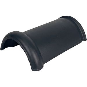 Coama mare LEIER, antracit (RAL 9005), 12 mm, 37.5 x 27.5/23.5 cm