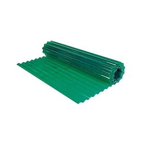 Rulou ondulat din poliester, 2 x 10 m, verde
