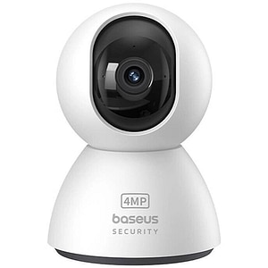 Camera IP Wireless BASEUS P1, 3K, 1440p, IR, Night Vision, alb
