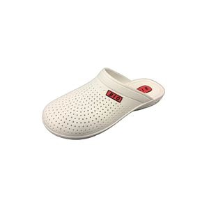 Saboti PVC, dama, marimea 36, alb  Bio