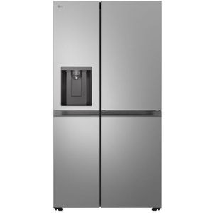 Side by Side LG GSJC41PYPE, No Frost, 641 l, H 179 cm, Clasa E, Dozator apa, argintiu