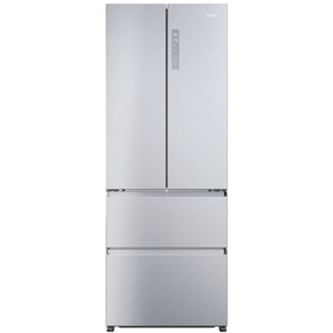 Side by Side HAIER HFR5719ENMG, No Frost, 446 l, H 190 cm, Clasa E, argintiu