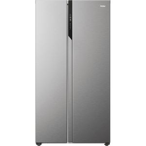Side by Side HAIER HSR5918DNMP, Total No Frost, 528 l, H 178 cm, Clasa D, inox