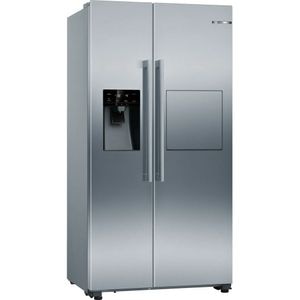 Side by Side BOSCH KAG93AIEP, No Frost, 560 l, H 178.7 cm, Clasa E, inox