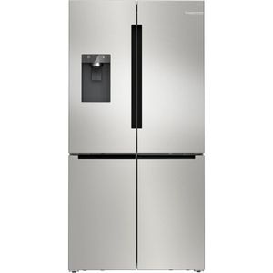 Side by Side BOSCH KFD96APEA, No Frost, 574 l, H 183 cm, Clasa E, Dozator apa, inox antiamprenta