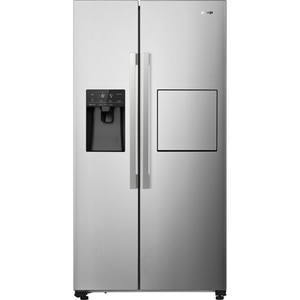 Side by Side GORENJE NRS9182VXB1, NoFrost Plus, 560 l, H 179 cm, Clasa E, gri