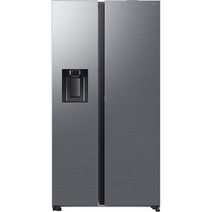 Side by Side SAMSUNG RS80F67KCTEO, No Frost, AI Energy, 634 l, H 178.4 cm, Clasa C, Dozator apa, inox