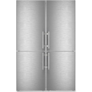 Side by Side LIEBHERR XCCsd 5250 Prime, Duo Cooling, 664 l, H 185.5 cm, Clasa C, argintiu