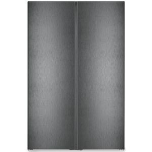 Side by Side LIEBHERR XRFbd 5220 Plus, Duo Cooling, 677 l, H 185 cm, Clasa D, negru