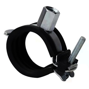 Brida fixare rapida, 32 - 36 mm, otel, 10 buc, negru