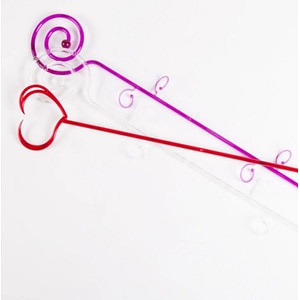 Stick decor spirala HARPLAST, plastic, mix