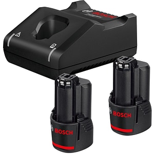 Set incarcator si acumulatori pentru scule electrice BOSCH PROFESSIONAL GBA 1600A019R8, 12V, 2.0Ah, Li Ion