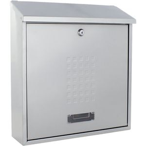 Cutie postala ROTTNER Bolzano, Inchidere cheie, 115 x 365 x 400 mm, argintiu