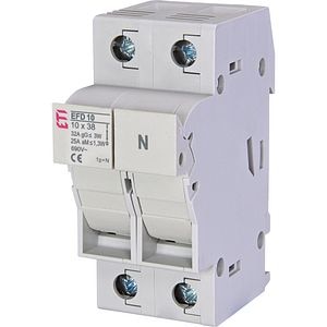 Soclu sigurante fuzibile ETI 002540002 EFD 10 1p+N, 32A, 10x38, 690V