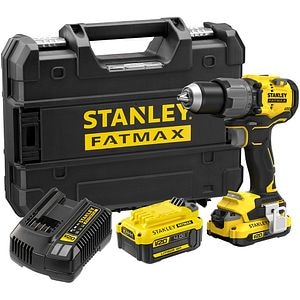 Masina de gaurit cu percutie STANLEY FATMAX SFMCD726MD, 18V, 2/ 4Ah, 2 acumulatori, 2000RPM, 80Nm