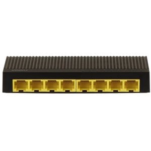 Switch IMOU SG108C, 8 porturi Gigabit, negru