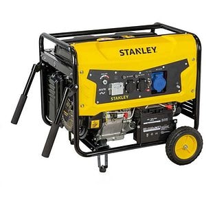 Generator de curent pe benzina STANLEY SG7500B-1, 7500W, aprindere la cheie