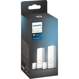 Senzor usa/fereastra PHILIPS HUE Dublu Contact Secure, Wi-Fi, alb