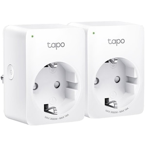 Set 2 prize inteligente TP-LINK Tapo P110, Wi-Fi, 3680W, 16A, alb