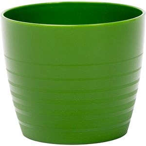 Masca ghiveci HARPLAST Silvia, D7 cm, plastic, verde pin